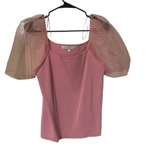 Puff Cap Sleeve blouse